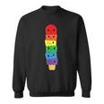 Kawaii Gay アイスクリーム Lgbt プライド レインボー プライド 月間 スウェットシャツ