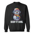 Keep It Cool Disconowman Retro Funky Holidayibes スウェットシャツ