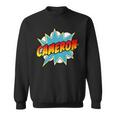 Kids Boys Cameron Comic Book Superhero Name Sweatshirt Kids Boys Cameron Comic Book Superhero Name Sweatshirt