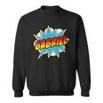 Kids Boys Gabriel Name Comic Book Superhero Sweatshirt