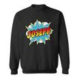 Kids Boys Joseph Comic Book Superhero Name Sweatshirt