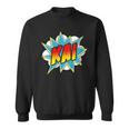 Kids Boys Kai Name Personalized Comic Book Superhero Sweatshirt Kids Boys Kai Name Personalized Comic Book Superhero Sweatshirt