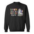 Librarian Book Reader Reading Unicorn Adventure Sweatshirt