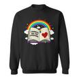 Libraries Are For Everyone Book Ally Gay Pride LGBTQ Month Sweatshirt