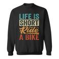 Life Ishort Ride A Bike Motorcycle Rider 長袖tシャツ スウェットシャツ