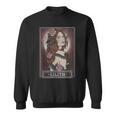 Lilith Goddess Tarot Card Book Of Shadows Sweatshirt