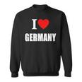 I Love Germany ドイツ サンシャイン ドイツ サマーホリデー スウェットシャツ