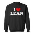 I Love Lean 私は愛する Lean スウェットシャツ