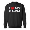 I Love My Cajsa アイ・ラブ・マイ・カジサ 長袖tシャツ スウェットシャツ