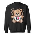 I Love Tsurumi Teddy Bear 鶴見テディベアが大好き スウェットシャツ