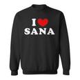 I Loveana 私は愛するana スウェットシャツ