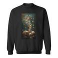 Magical Book Floral Coffee Books Nature Fantasy Sweatshirt Magical Book Floral Coffee Books Nature Fantasy Sweatshirt