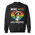 More Pride Less Prejudice Pride Month Lgbtq ゲイ レズビアン スウェットシャツ