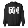 New Orleans 504 Area Code スウェットシャツ