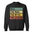Nils The Man The Myth The Legend面白い名言 スウェットシャツ