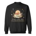 Peace Love And Balanced Books Tax Auditor Accountant Sweatshirt Peace Love And Balanced Books Tax Auditor Accountant Sweatshirt