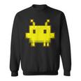 Pixel Gamer Clawd Claude Code Gaming レトロ コーディング ユーモア スウェットシャツ
