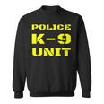 Police K-9ユニット ドッグハンドラー オンデューティー K9 チームオフィサー タクティカル スウェットシャツ