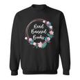 Read Banned Books Banned Books Week Books & Flowers Sweatshirt