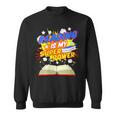 Reading Is My Superpower Comic Book Sweatshirt