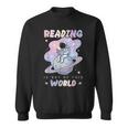 Reading Is Out Of This World Astronaut Space Book Lover Sweatshirt