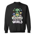 Reading Is Out Of This World Space Book Lover Bookworm Sweatshirt