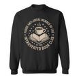 Retro Proud Introverted Book Club Anti Social Reader Sweatshirt Retro Proud Introverted Book Club Anti Social Reader Sweatshirt