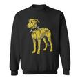Rocker Greyhound パンクメタルロックンロールミュージックドッグ スウェットシャツ