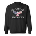Rogue America ユーズド加工 アメリカ国旗 イーグル スウェットシャツ