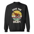 Save The Okapi コンゴキリン オカピ スウェットシャツ