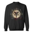 Seal Of Baphomet Occult Pentagram Goatatanic Occult スウェットシャツ