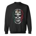 Skull Mexican Flag Mexicopraytyleintage スウェットシャツ