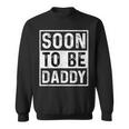 Soon To Be Daddy すぐにお父さんの発表-すぐにパパになります スウェットシャツ