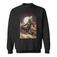 Star Wars The Book Of Boba Fett Combat Pose Portrait Sweatshirt Star Wars The Book Of Boba Fett Combat Pose Portrait Sweatshirt