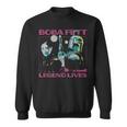 Star Wars The Book Of Boba Fett The Legend Lives Retro Sweatshirt