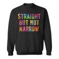 Straight But Not Narrow レインボー Lgbtq Ally スウェットシャツ