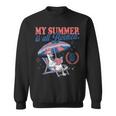 My Summer Is All Booked Silly-Goose Reading Book Bookish Sweatshirt