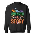Summer Reading 2026 Dinosaurs Book Lover Unearth A Story Sweatshirt Summer Reading 2026 Dinosaurs Book Lover Unearth A Story Sweatshirt