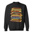 History Book Stack Leaders African American Pride Sweatshirt