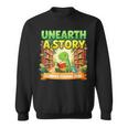 Unearth A Story Dinosaur Summer Reading 2026 Books Sweatshirt