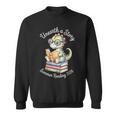 Unearth A Story Summer Reading 2026 Cute Dino Book Lover Sweatshirt