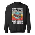Vintage Book Reading Teacher Read Books Nerd Reader Sweatshirt