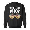 What The Pho 一緒にフォーを食べよう ベトナム旅行 ヌードルスープ フォーラバーズ スウェットシャツ