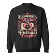 Women's Book Reading Joke Humor Sweatshirt