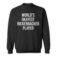 World's Okayest Rickenbacker Player ギターギフト スウェットシャツ