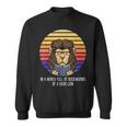 In A World Full Of Bookworms Be A Book Lion Dragon Reading Sweatshirt