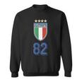 イタリア 1982 ワールドカップ サッカー ヴィンテージ クレスト グラフィック スウェットシャツ