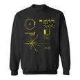 クラシック Nasa ボイジャー ゴールデンレコード 長袖tシャツ スウェットシャツ