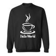 コンピューターtシャツ Java Hello World Development Coding スウェットシャツ