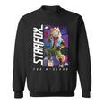 ザ・スーパーマリオギャラクシー・ムービー Fox Mccloud Hero Pose 長袖tシャツ スウェットシャツ